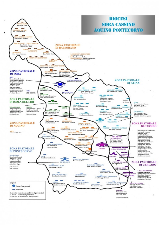 Territorio I Diocesi Sora Cassino Aquino Pontecorvo