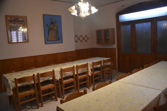 Sala da pranzo della foresteria