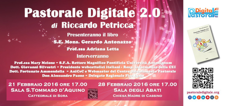 Presentazione del Libro Pastorale Digitale 2.0 di Riccardo PEtricca