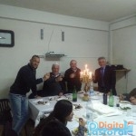 cena ebraica a Pescosolido con Padre Paolo Petricca come consueto con la partecipazione degli operatori pastorali