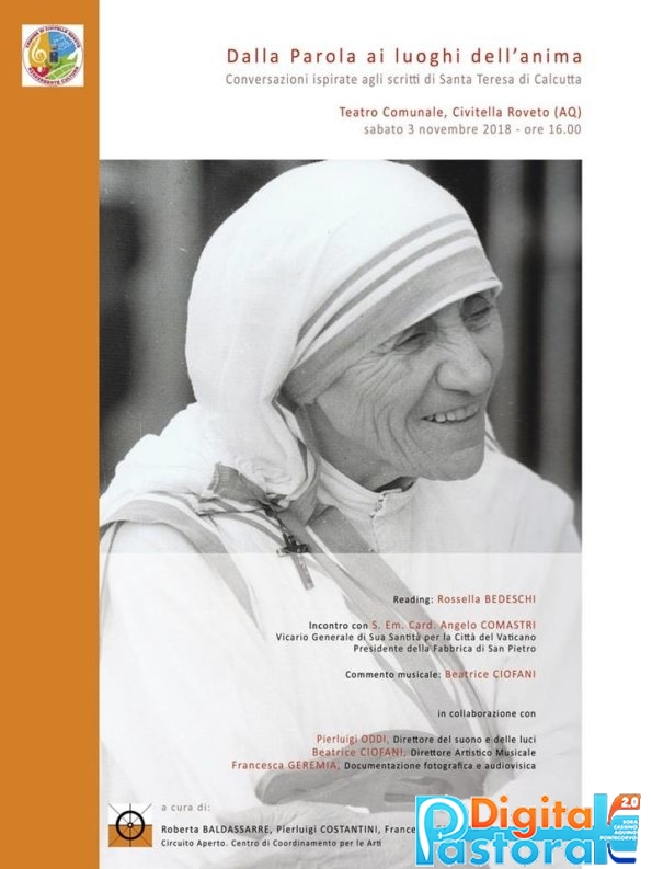 Pastorale_Digitale_Incontro Comastri_Madre_Teresa